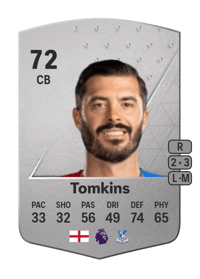 James Tomkins Common 72 OVR