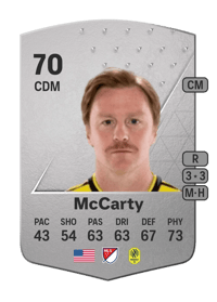 Dax McCarty Common 70 OVR