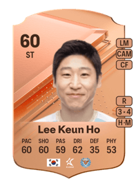 Lee Keun Ho Rare 60 OVR