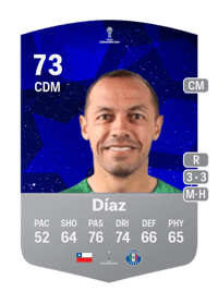 Marcelo Díaz CONMEBOL Sudamericana 73 OVR