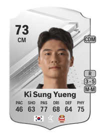 Ki Sung Yueng Rare 73 OVR