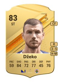Edin Džeko Rare 83 OVR