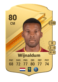 Georginio Wijnaldum Rare 80 OVR