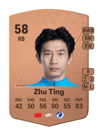Zhu Ting Common 58 OVR