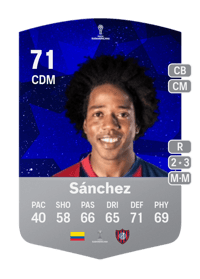 Carlos Alberto Sánchez CONMEBOL Sudamericana 71 OVR