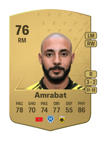 Nordin Amrabat Common 76 OVR