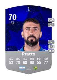 Lucas Pratto CONMEBOL Sudamericana 70 OVR