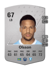 Martin Olsson Common 67 OVR
