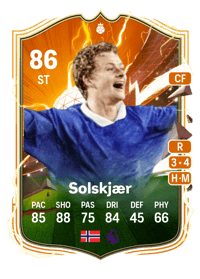 Ole Gunnar Solskjær UT Heroes 86 OVR