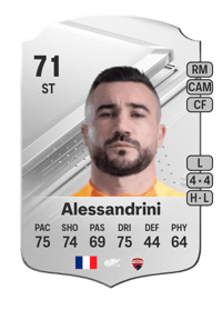 Romain Alessandrini Rare 71 OVR