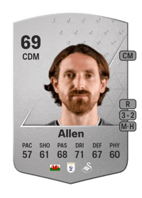 Joe Allen Common 69 OVR