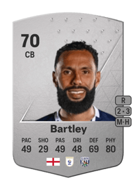Kyle Bartley Common 70 OVR