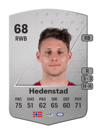 Vegar Eggen Hedenstad Common 68 OVR