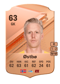 Arild Østbø Rare 63 OVR