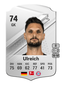 Sven Ulreich Rare 74 OVR