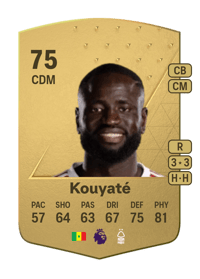 Cheikhou Kouyaté Common 75 OVR