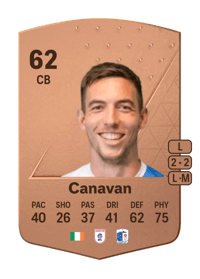Niall Canavan Common 62 OVR