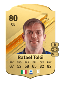Rafael Tolói Rare 80 OVR