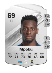 Paul-José Mpoku Rare 69 OVR