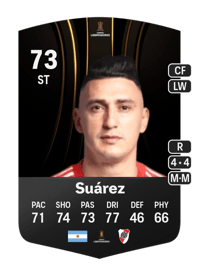 Matías Suárez CONMEBOL Libertadores 73 OVR