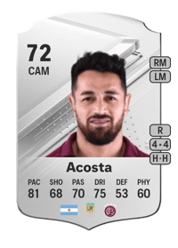 Lautaro Acosta Rare 72 OVR