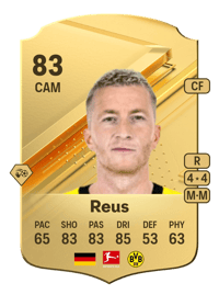 Marco Reus Rare 83 OVR