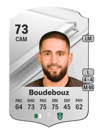 Ryad Boudebouz Rare 73 OVR