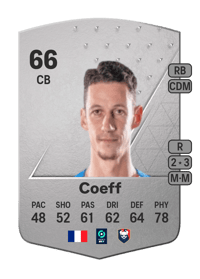 Alexandre Coeff Common 66 OVR