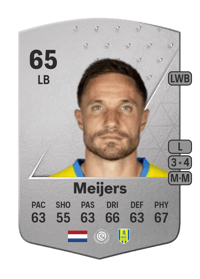 Aaron Meijers Common 65 OVR