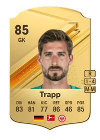Kevin Trapp Rare 85 OVR