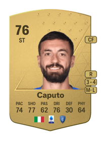 Francesco Caputo Common 76 OVR