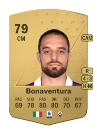 Giacomo Bonaventura Common 79 OVR