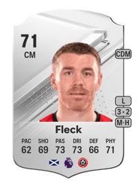 John Fleck Rare 71 OVR