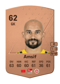 Mohamed Amsif Common 62 OVR