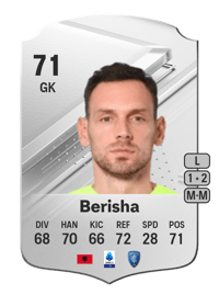 Etrit Berisha Rare 71 OVR