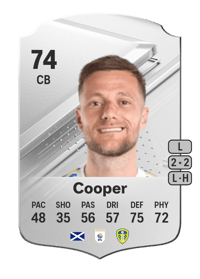 Liam Cooper Rare 74 OVR