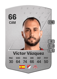 Víctor Vázquez Common 66 OVR