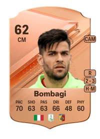 Francesco Bombagi Rare 62 OVR