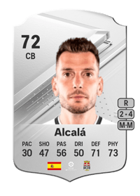 Alcalá Rare 72 OVR