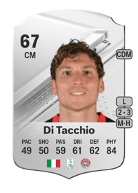 Francesco Di Tacchio Rare 67 OVR