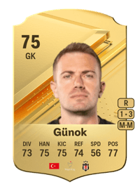 Mert Günok Rare 75 OVR