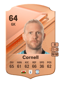 David Cornell Rare 64 OVR