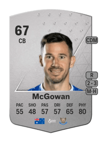 Ryan McGowan Common 67 OVR