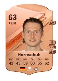 Marc Hornschuh Rare 63 OVR