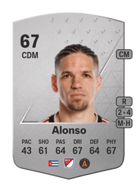 Osvaldo Alonso Common 67 OVR