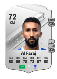 Salman Al Faraj Rare 72 OVR