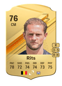 Mats Rits Rare 76 OVR