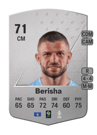 Valon Berisha Common 71 OVR