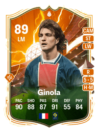 David Ginola UT Heroes 89 OVR