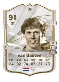 Marco van Basten Icon 91 OVR